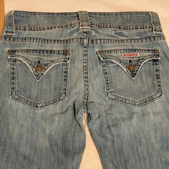 Hudson Womens Jeans Beth Mid Rise Baby Boot 29 - Picture 4 of 6